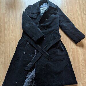 VTG Velour/Velvet Maxi Coat